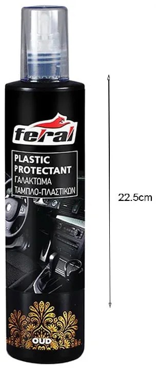 Feral Γυαλιστικό συντηρητικό πλαστικών Oud 300ML - Plastic Protectant