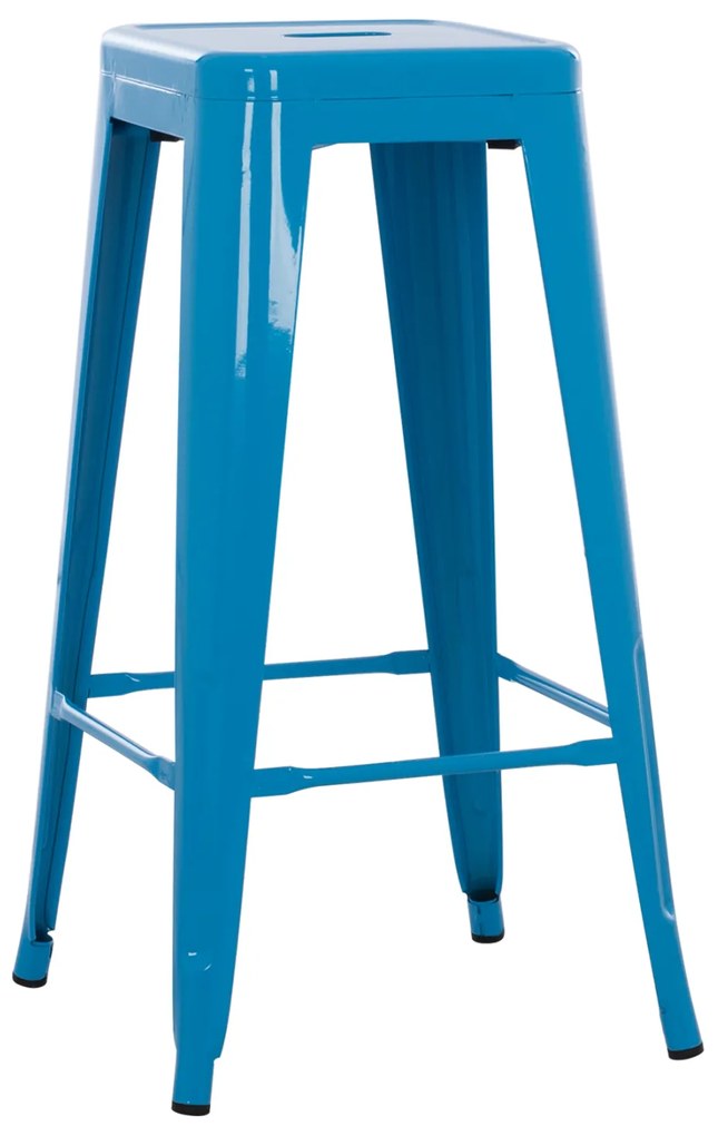 ΣΚΑΜΠΟ ΜΠΑΡ ΜΕΤΑΛΛΙΚΟ MELITA-PRO HM8642.48 ΣΕ ΜΠΛΕ 43x43x78Υεκ. (1 Τεμμάχια)