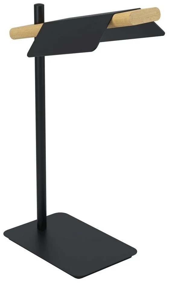 Επιτραπέζιο Φωτιστικό Ermua 98837 Led 3000K 480lm 16,5x33x50,5cm Black-Natural Eglo