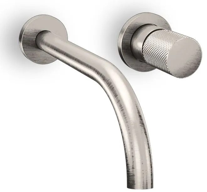 Μπαταρία νιπτήρα εντοιχισμού Eletta Tecno-Inox