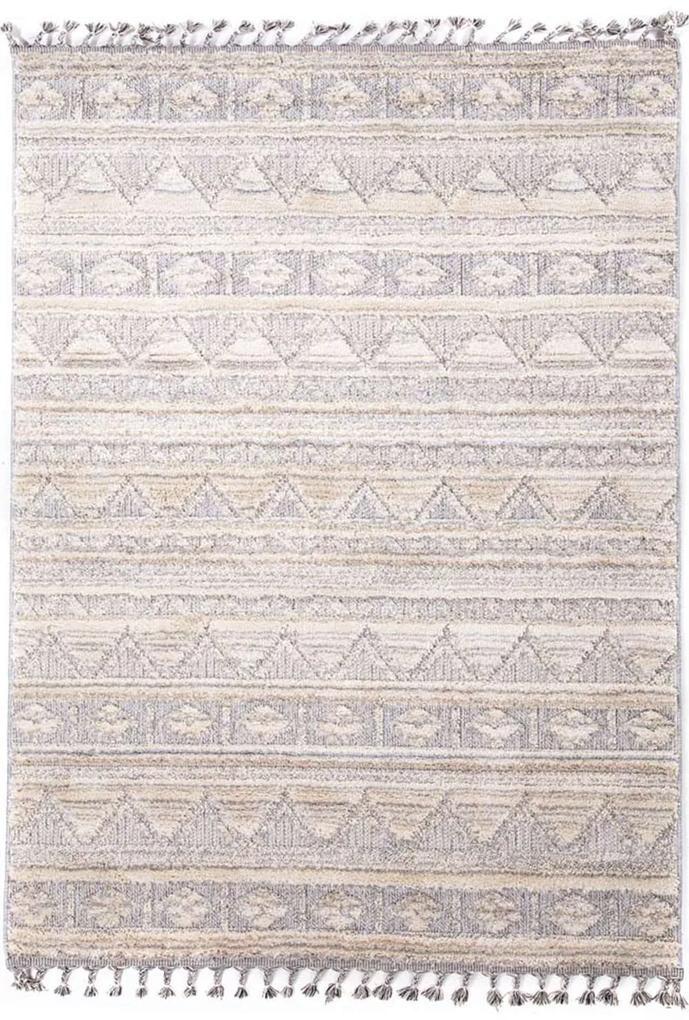 Xαλί La Casa 725A White-Light Grey Royal Carpet 133X190cm