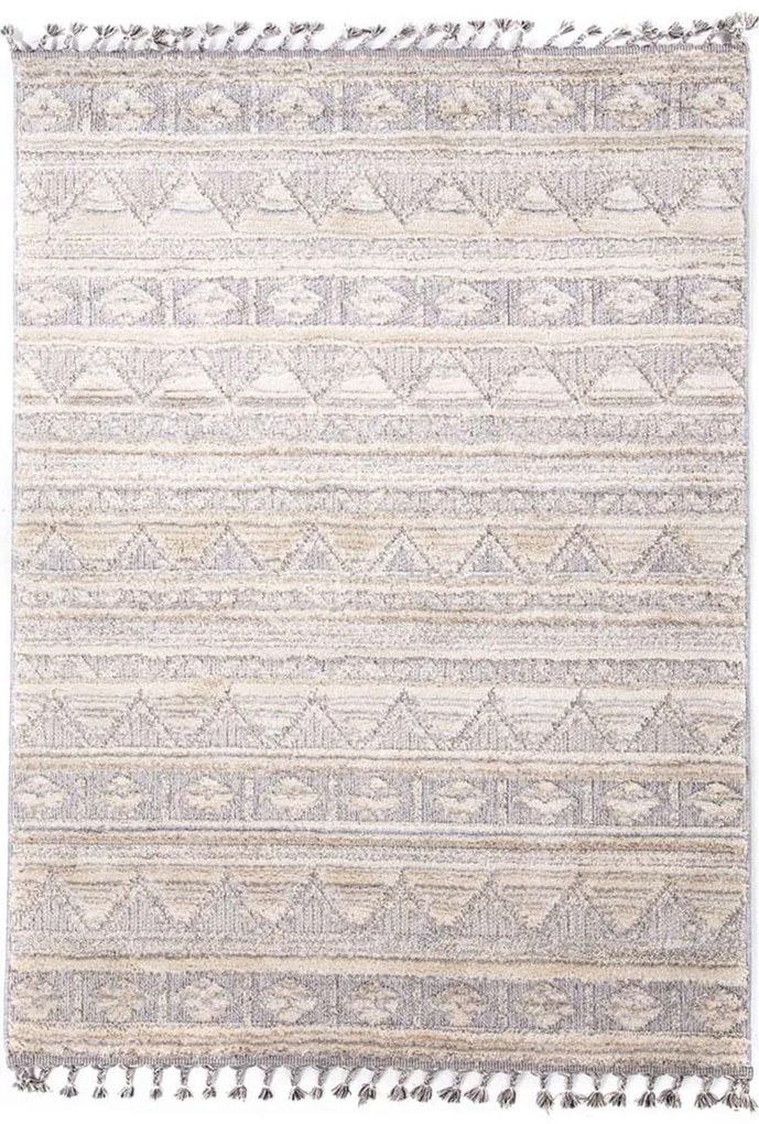 Xαλί La Casa 725A White-Light Grey Royal Carpet 133X190cm