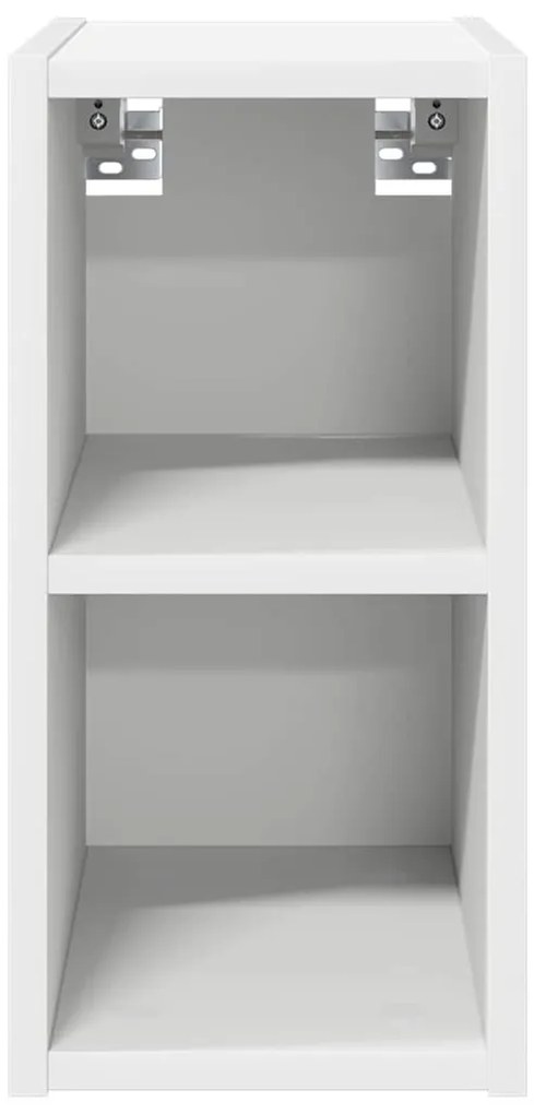 vidaXL Κρεμαστό ντουλάπι Λευκό 20 x 29,5 x 40 εκ. Επεξεργασμένο ξύλο