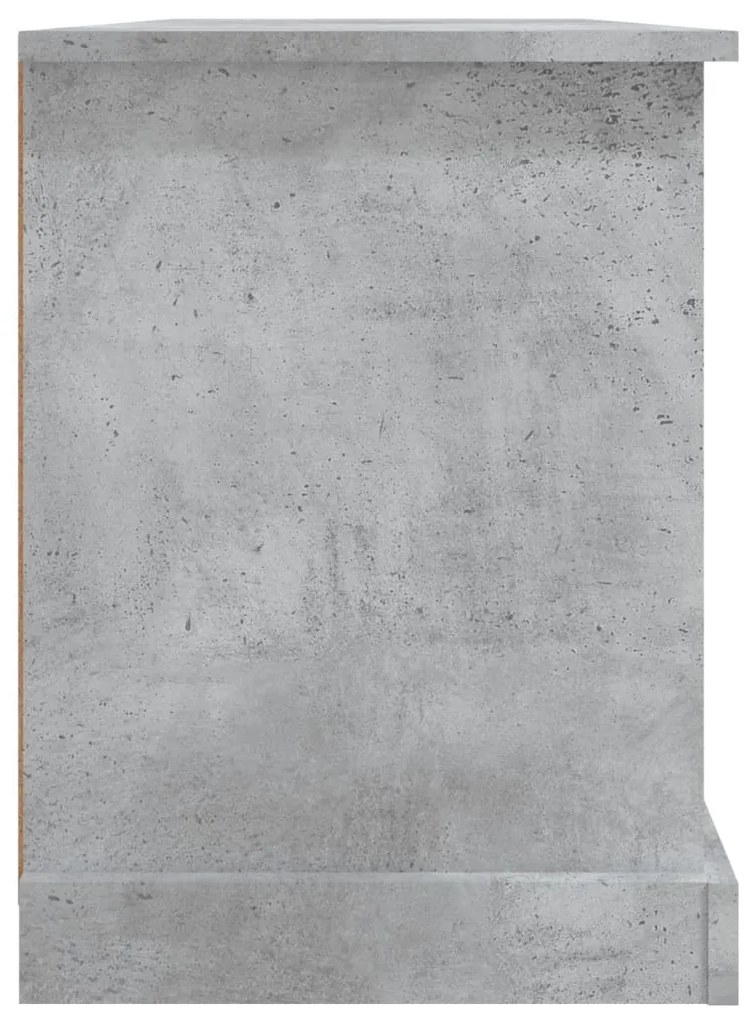 vidaXL Έπιπλο Τηλεόρασης Γκρι Σκυρ. 99,5x35,5x48 εκ. Επεξ. Ξύλο