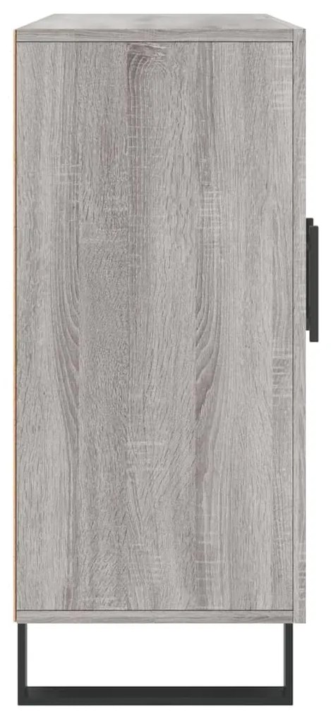 vidaXL Ντουλάπι Γκρι Sonoma 90 x 34 x 80 εκ. από Επεξεργασμένο Ξύλο