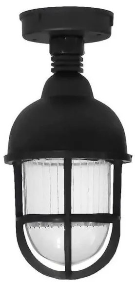 Φωτιστικό Οροφής Πλαστικό IP54 SLP-900CE Μαύρο 11-0304 Heronia-11-0304-Μαύρο 11-0304