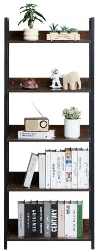VEVOR Metal Bookshelf Open Bookshelf 5-Tier for Living room Bedroom &amp; Office