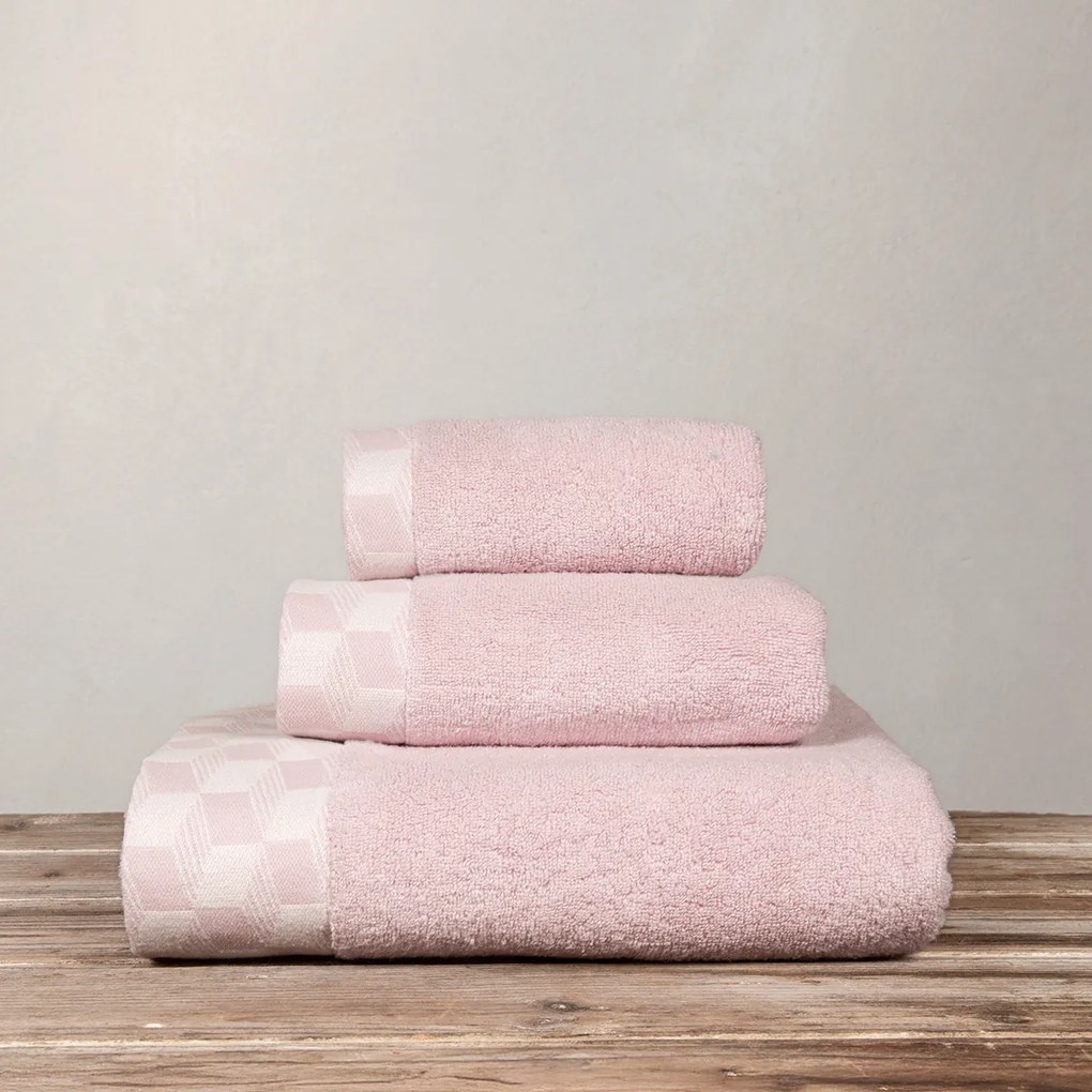 Πετσέτα Σώματος (90x145) Nima Luxe Pink 600gsm
