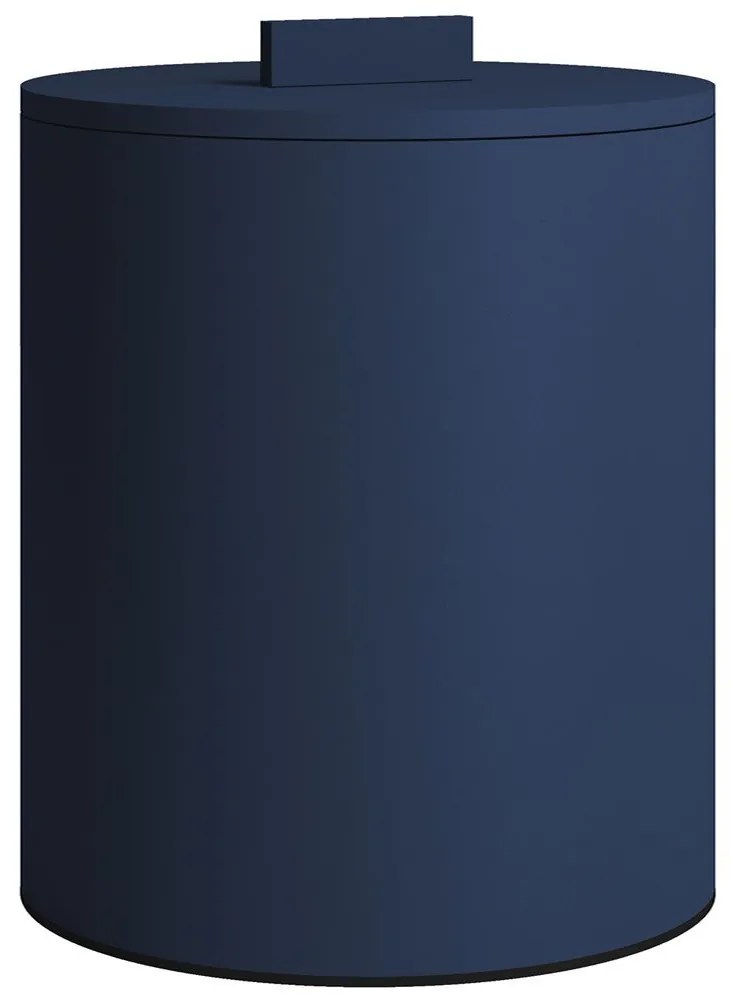 Κάδος Απορριμμάτων 2326-203 Φ20x25cm 6lt Matt Navy Blue Pam&amp;Co Stainless Steel