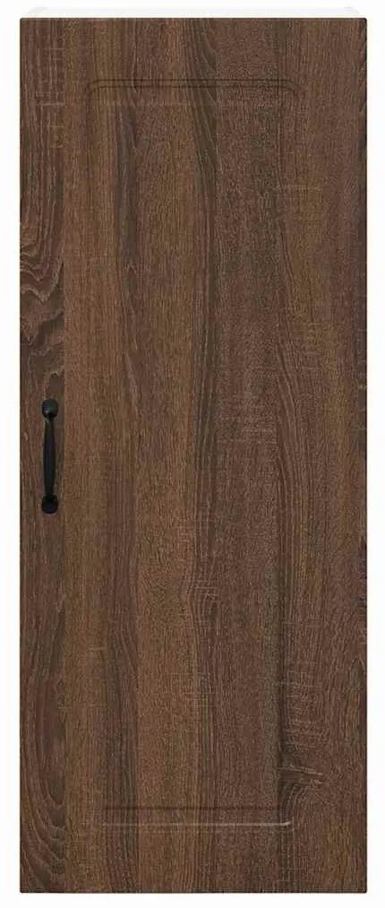 vidaXL Ντουλάπα Κουζίνας με ράφι Καφέ δρυς 40 x 31 x 100 εκ.