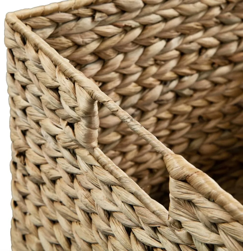 vidaXL Σετ Καλάθια Αποθήκευσης 3 Τεμαχίων από Υάκινθο του Νερού