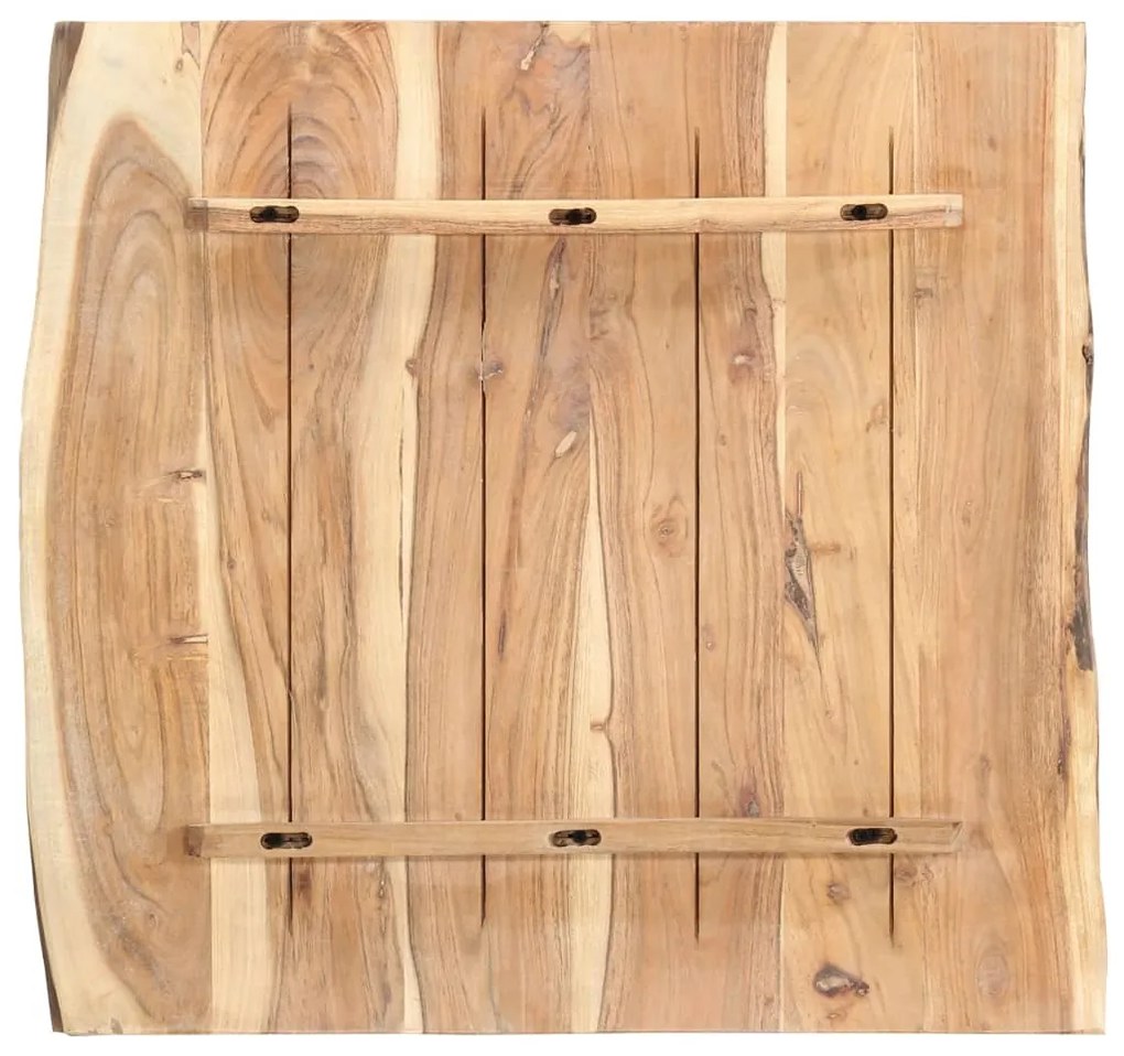 vidaXL Επιφάνεια Τραπεζιού 58 x (50-60) x 3,8 εκ. Μασίφ Ξύλο Ακακίας
