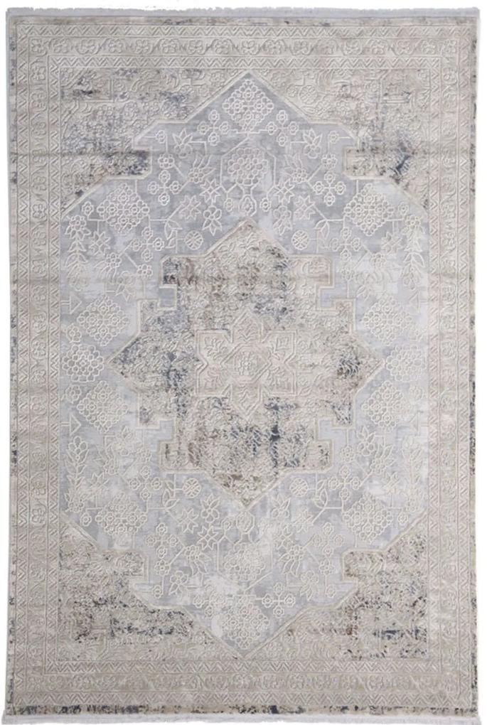 Σετ Χαλιά Κρεβατοκάμαρας 3Τμχ Allure 17519 Beige-Grey Royal Carpet SET(2 66X140&amp;66X220) Πολυέστερ
