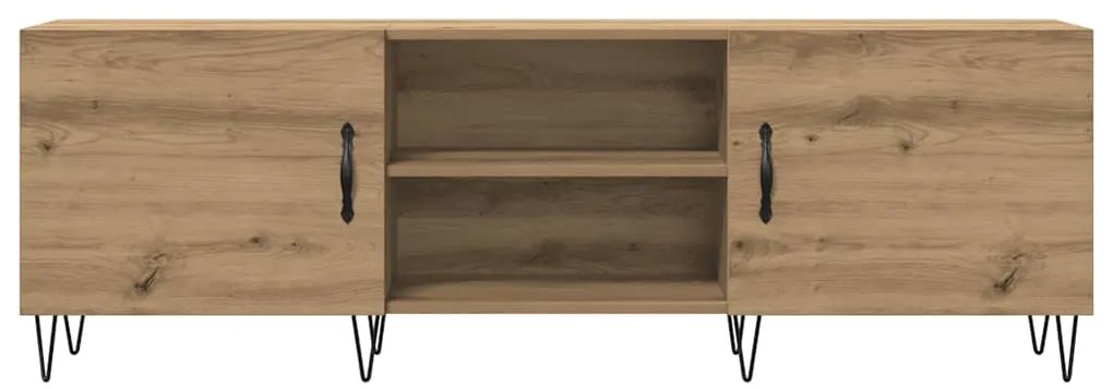 vidaXL Έπιπλο Τηλεόρασης Δρυς τεχνίτης 150x30x50 εκ. Επεξ. Ξύλο