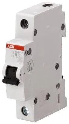 Αυτόματη Ασφάλεια SH201T-B40 Γκρι 40A Καμπύλη B 3kA SH200T 70314 ABB 70314