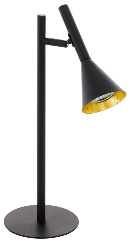 Επιτραπέζιο Φωτιστικό - Πορτατίφ Led 97805 Black - Gold Cortaderas Eglo Μέταλλο
