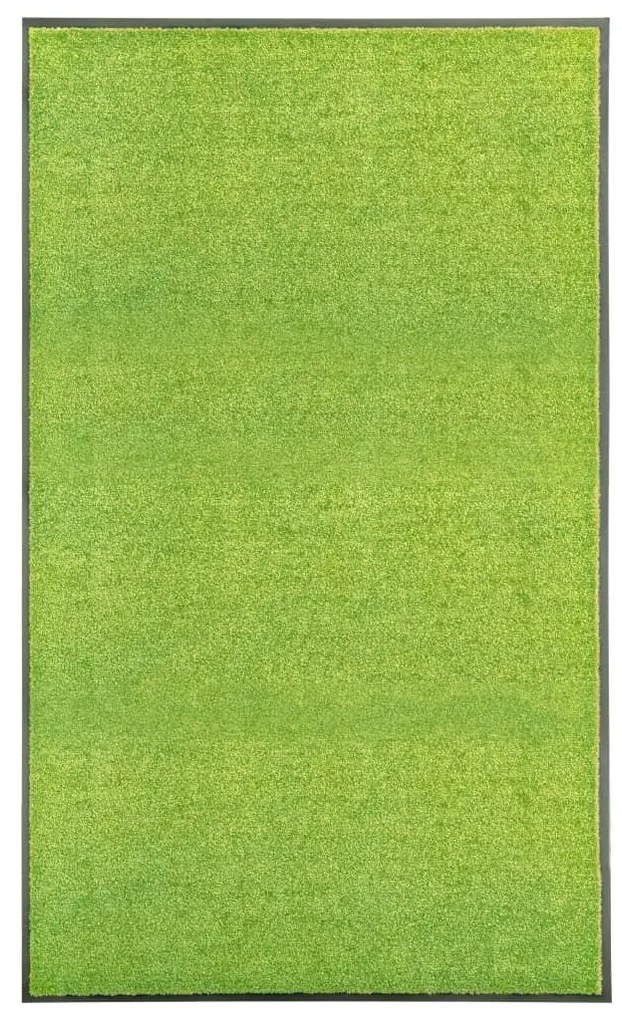 Πατάκι Εισόδου Πλενόμενο Πράσινο 90 x 150 εκ. - Πράσινο