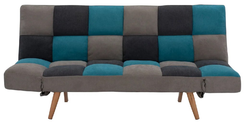 ΚΑΝΑΠΕΣ ΚΡΕΒΑΤΙ MULTICOLOR 3ΘΕΣΙΟΣ HM3167.11 182Χ80Χ88Υ εκ.