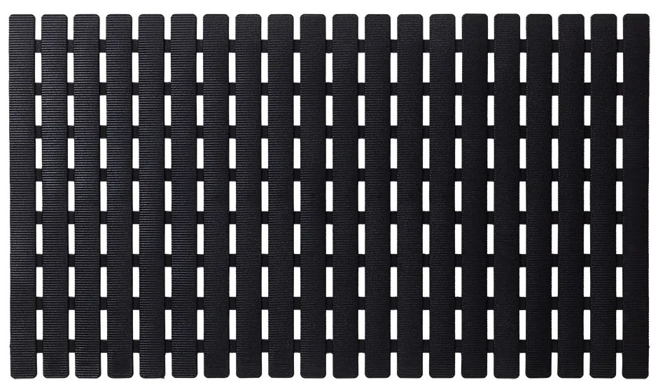 Nora Αντιολισθητικό Πατάκι 39x69cm Black Sealskin