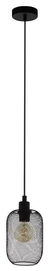 Φωτιστικό Οροφής Ø150 'Wrington 43332 Black Eglo Metal