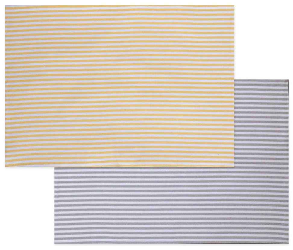 Σουπλά 2 Όψεων (33x48) Nef-Nef Homeware Viral Yellow - Grey