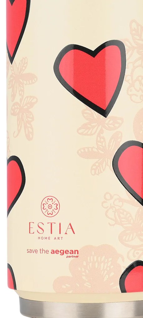 ESTIA ΘΕΡΜΟΣ TRAVEL CUP SAVE THE AEGEAN 500ml TENDER LACE