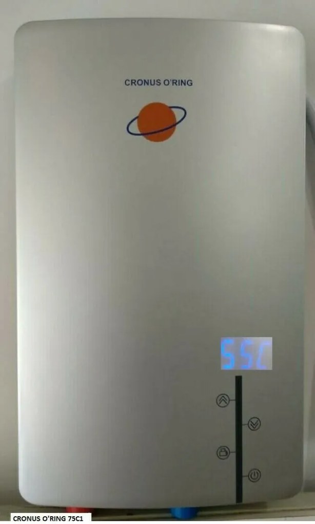 Cronus O' Ring 75C1 Επιτοίχιος Inverter Ταχυθερμοσίφωνας Κεντρικός Μονοφασικός 7.5kW