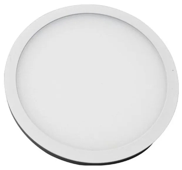 Panel Led 19169 Φ11 7W 3000K 95Lm White Round Αλουμίνιο