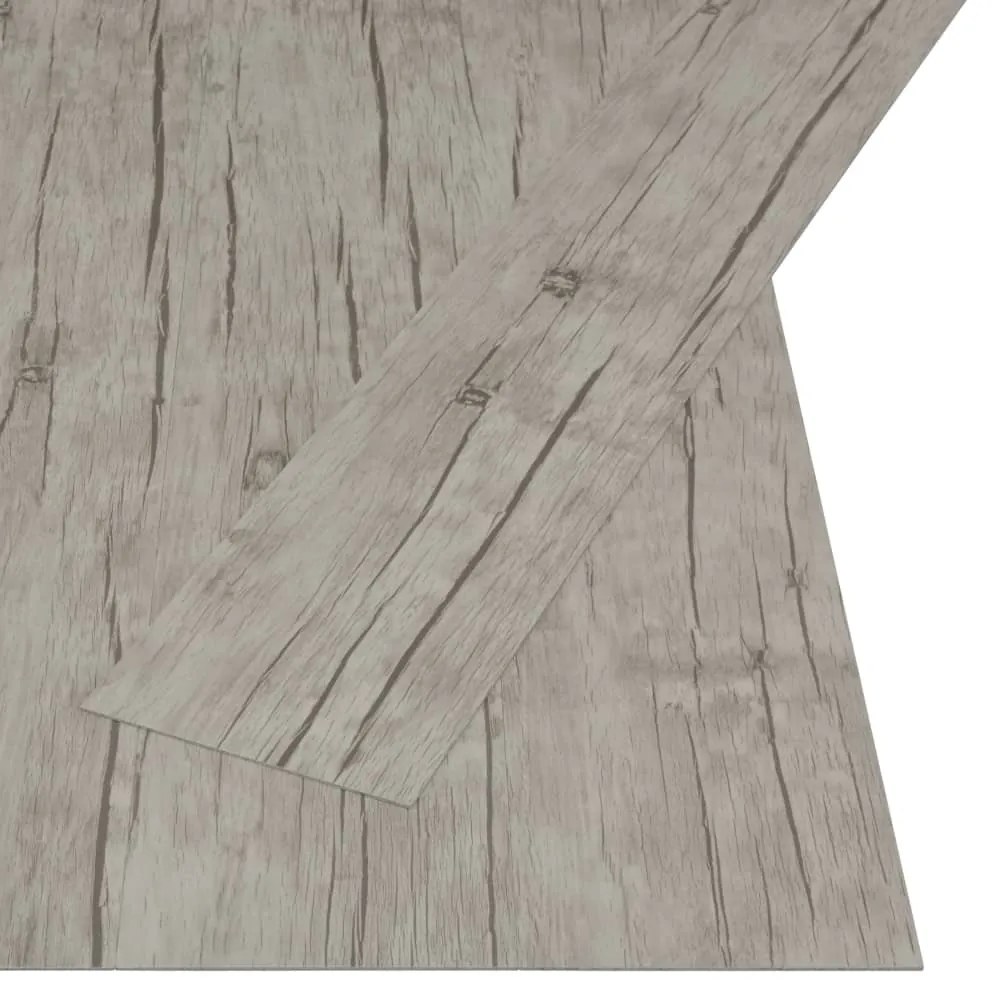 Δάπεδο Αυτοκόλλητο Washed Oak 4,46 μ² 3 χιλ. από PVC - Γκρι