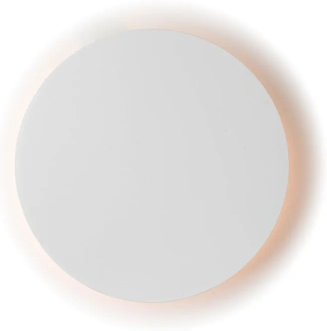 Απλίκα Τοίχου LED Aca Eclipse ZM1705LEDWW White Matt
