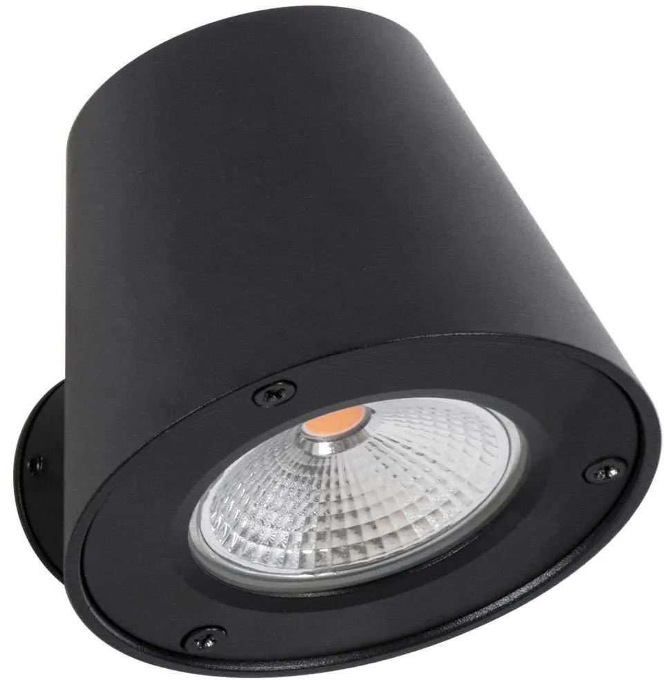 Φωτιστικό Τοίχου - Απλίκα Gardenia 60799 9,5x13x7,7cm Led 700lm 7W 2700K Black Globostar