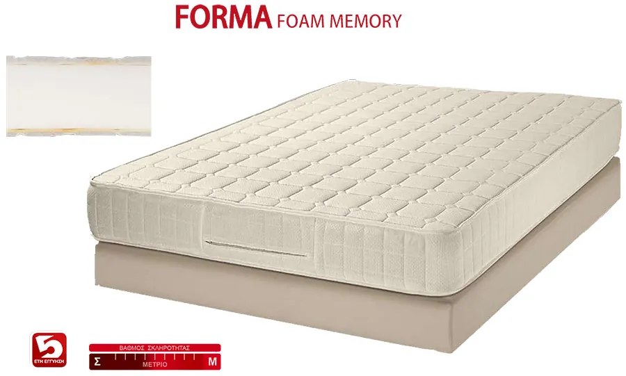 KPS ΣΤΡΩΜΑ FORMA FOAM MEMORY 110X200X19EK