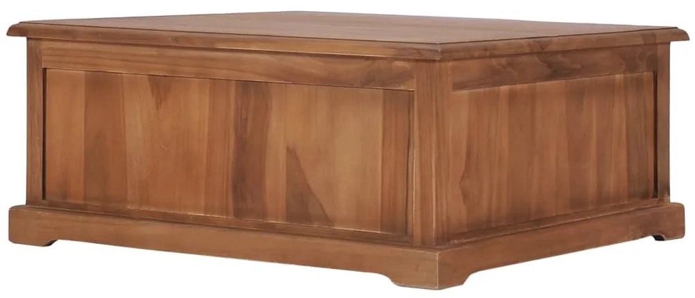 vidaXL Τραπεζάκι Σαλονιού 68 x 68 x 30 εκ. από Μασίφ Ξύλο Teak