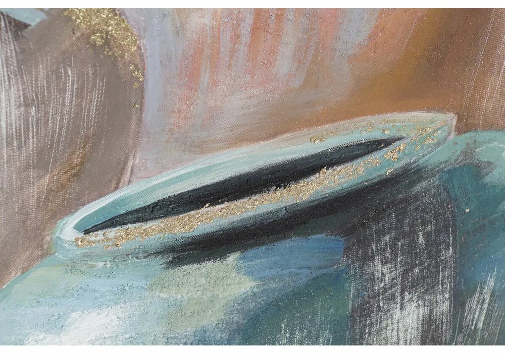 Καμβάς DKD Home Decor Τζίντζερ Καμβάς 90 x 2,7 x 60 cm