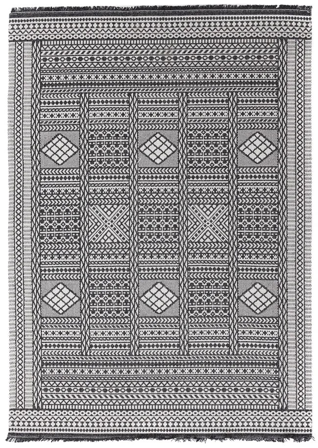 Χαλί Casa Cotton BLACK 22094 Royal Carpet - 127 x 190 cm - 16CAS22094BL.127190