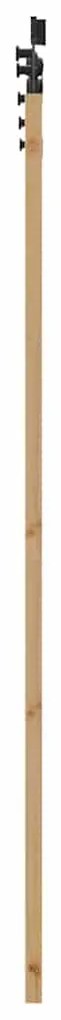 vidaXL Συρόμενη Πόρτα ORKDAL Καφέ 86 x 198.5 cm Ξύλο και μέταλλο