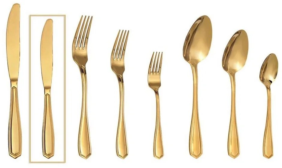 Μαχαίρι Empire GYG202K12 20,9cm Gold Espiel Stainless Steel