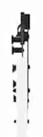 vidaXL Συρόμενη Πόρτα ORKDAL Λευκό 78 x 232 cm Ξύλο και μέταλλο