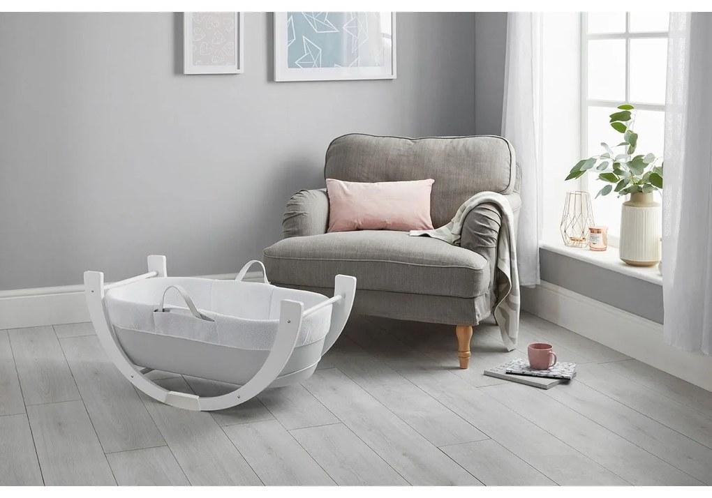 Καλαθούνα με βάση Dreami® Moses grey Shnuggle