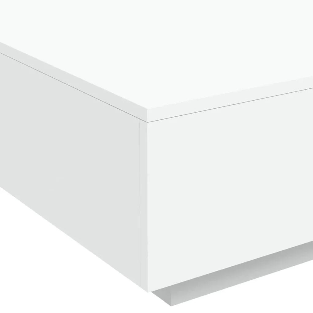 Τραπεζάκι Σαλονιού Λευκό 80 x 80 x 31 εκ. από Μοριοσανίδα - Λευκό