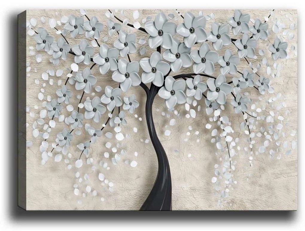 ΠΙΝΑΚΑΣ ΚΑΜΒΑΣ BLOSSOM TREE HM7197.04 100X3X70 εκ.