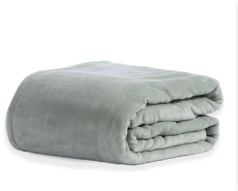 Κουβέρτα Υπέρδιπλη Fleece Cosy Sea Green 220x240 - Nef-Nef Homeware