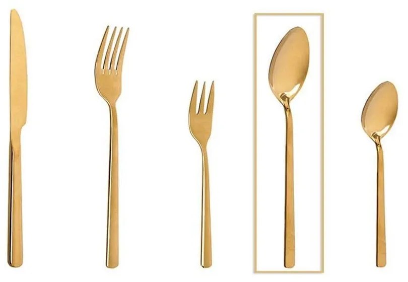 Κουτάλι Fortune CUG303K12 20,5cm Gold Espiel Stainless Steel