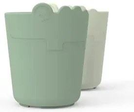 Παιδικά Ποτηράκια Done By Deer 2Τεμ. Croco Green