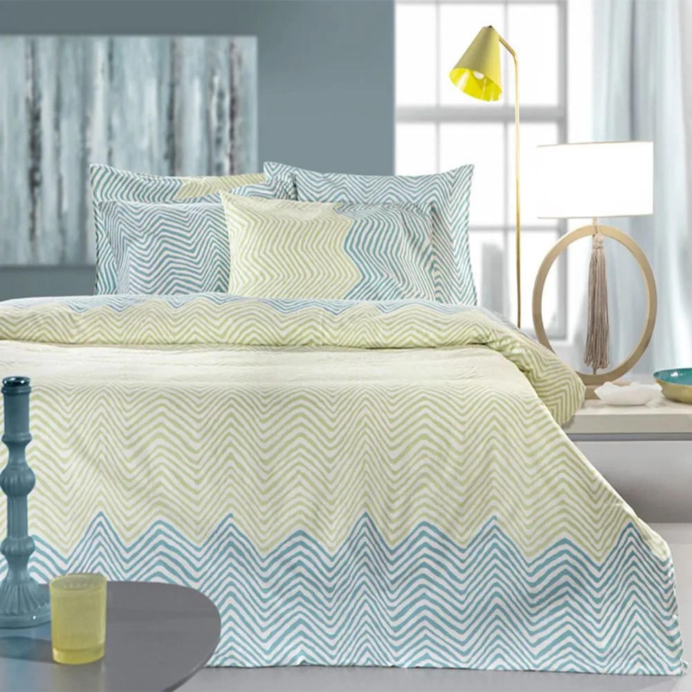 Σεντόνια Illum (Σετ 4τμχ) Verde Guy Laroche King Size 270x265cm 100% Cotton Percale