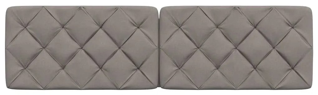 vidaXL Μαξιλάρι για Κεφαλάρι Taupe 180 εκ. Υφασμάτινο