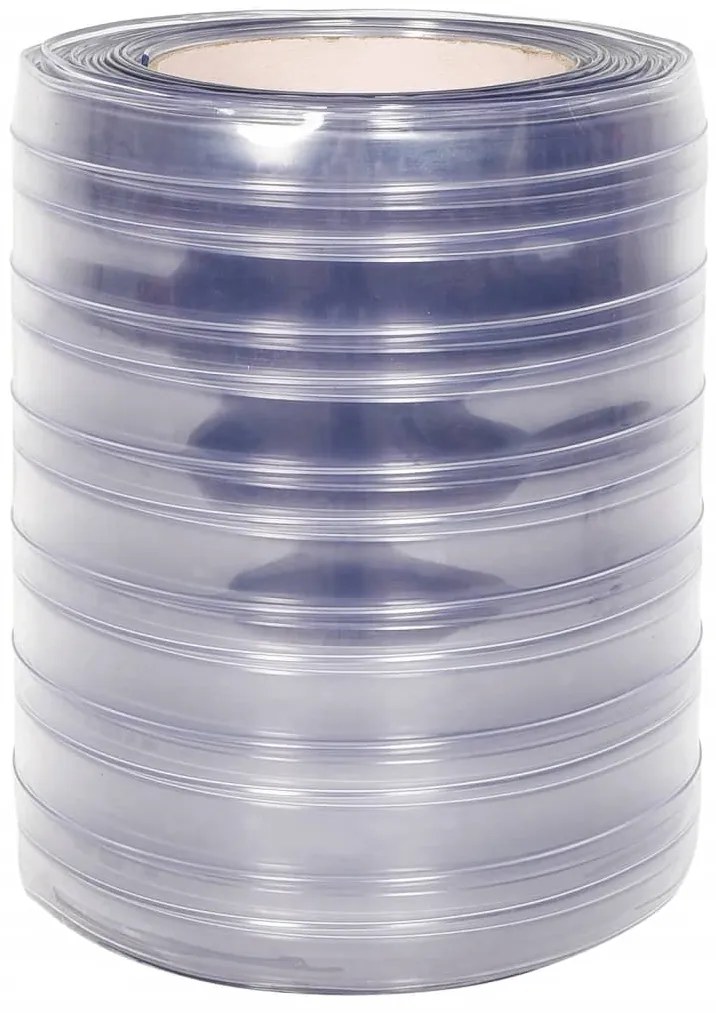 vidaXL Λωριδοκουρτίνα Διαφανής 10 μ. 300 χιλ.x2,6 χιλ. από PVC