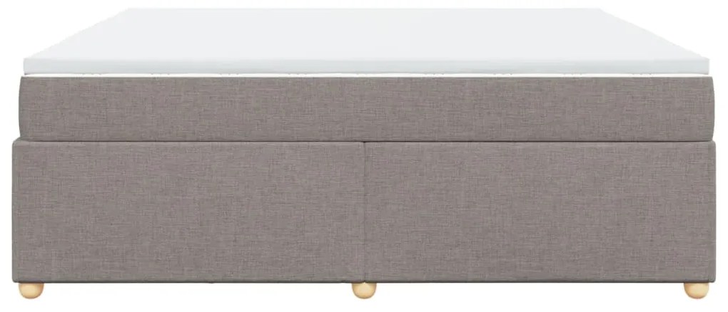 ΚΡΕΒΑΤΙ BOXSPRING ΜΕ ΣΤΡΩΜΑ TAUPE 200X200 ΕΚ. ΥΦΑΣΜΑΤΙΝΟ 3285405