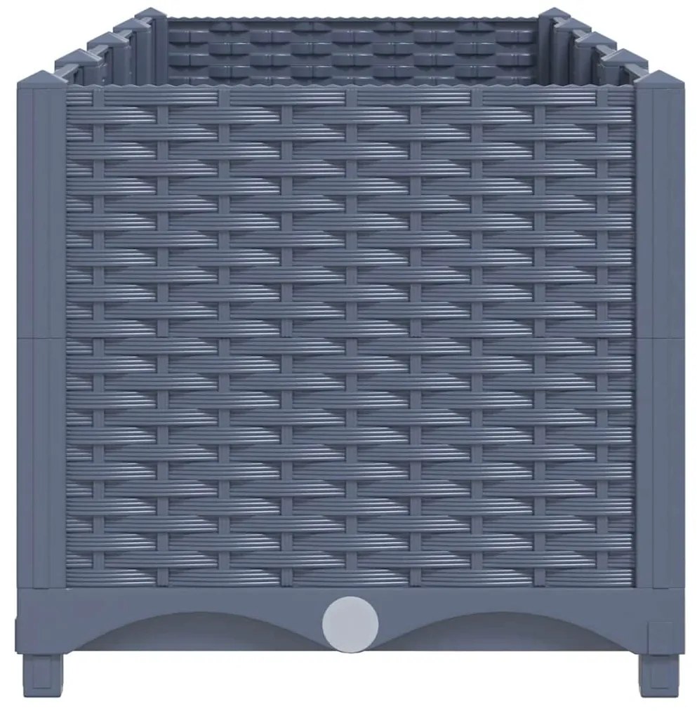 vidaXL Ζαρντινιέρα 160 x 40 x 38 εκ. από Πολυπροπυλένιο