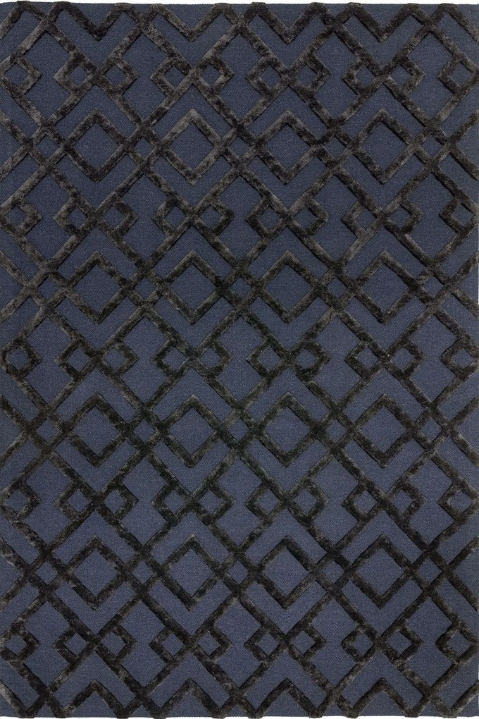 Χαλί Dixon Trellis Black Asiatic London 200X290cm